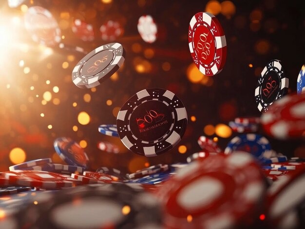 Mobile phone displaying live casino table interface